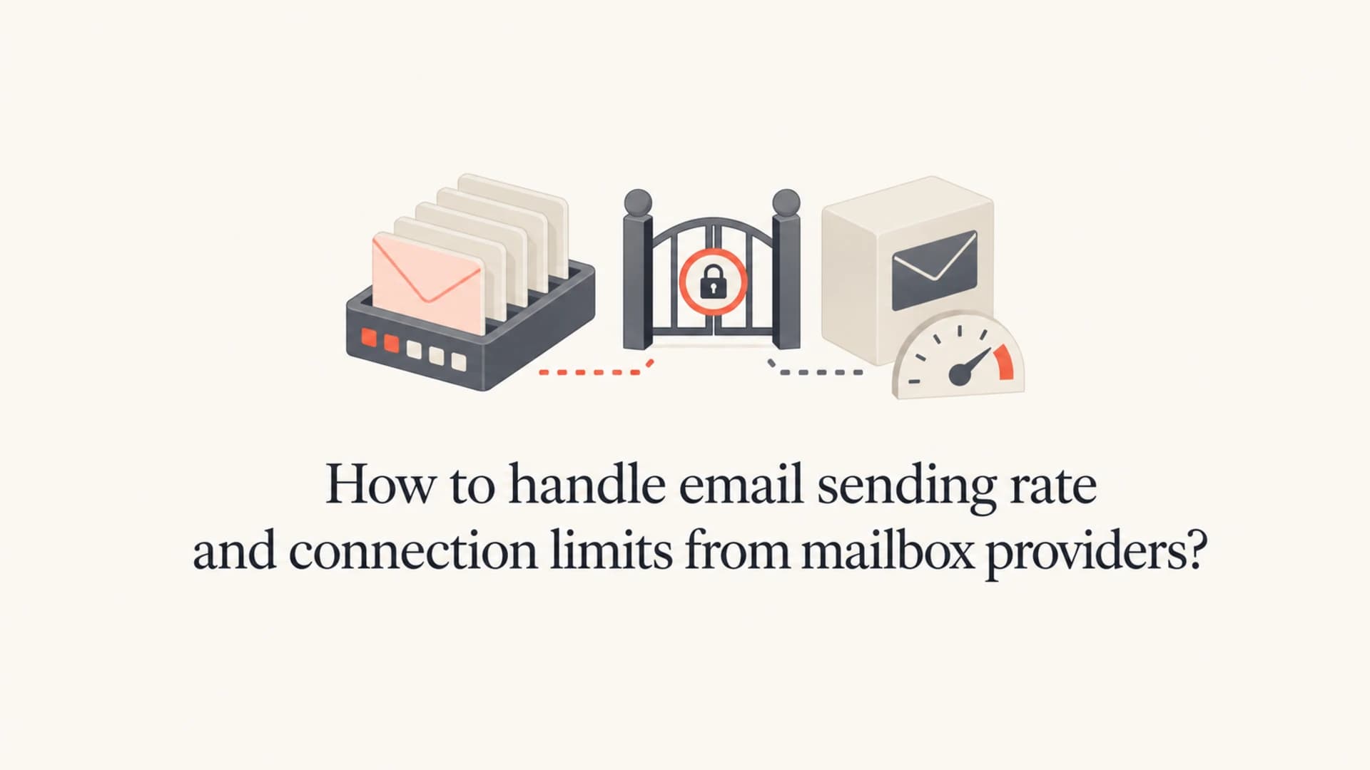 Editorial thumbnail for handling mailbox provider sending limits.