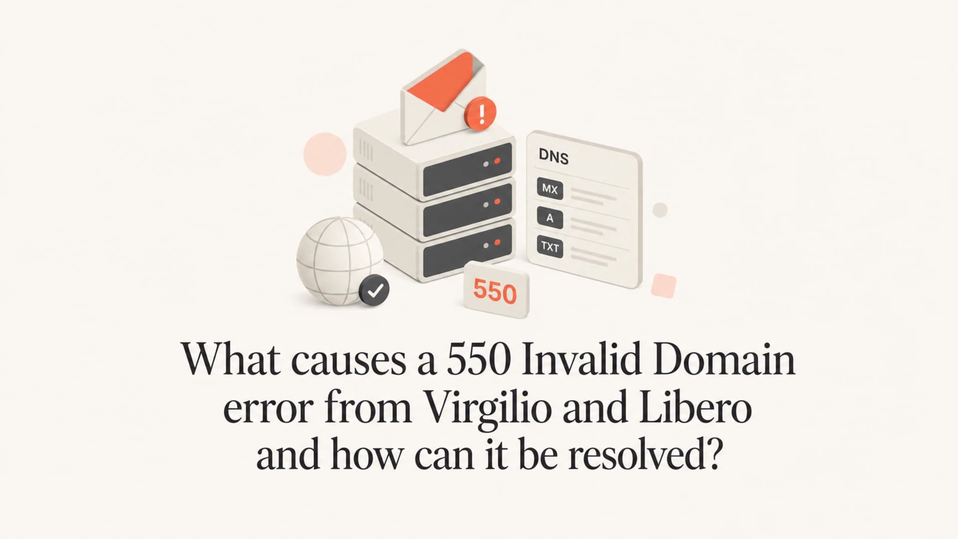 Virgilio and Libero 550 Invalid Domain troubleshooting thumbnail.
