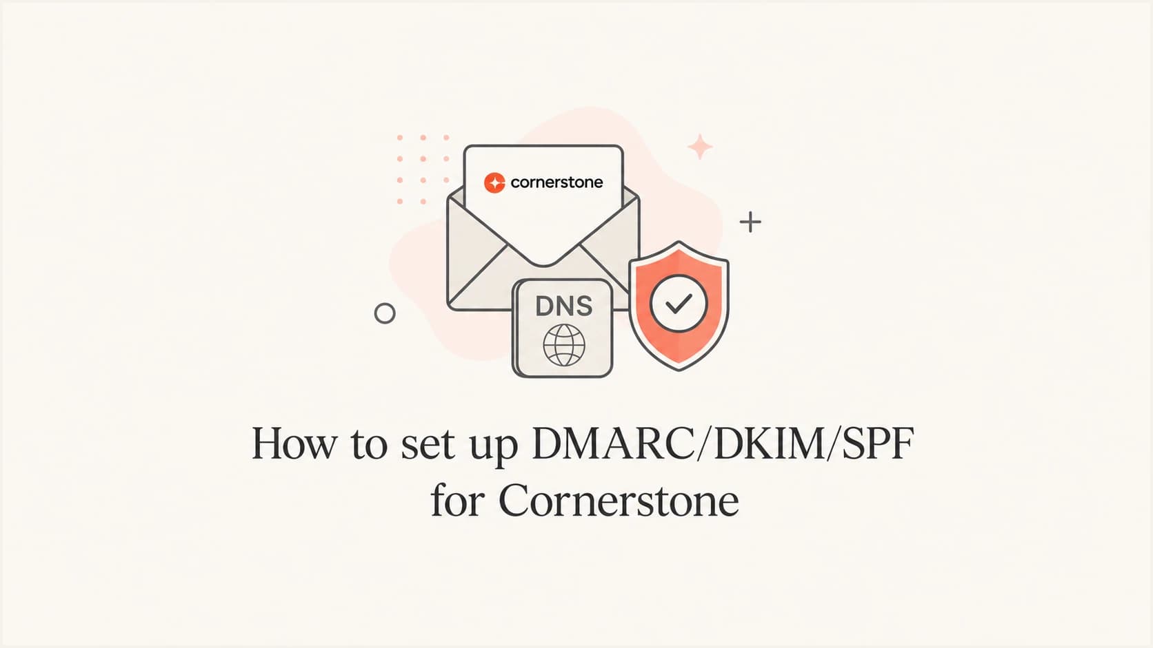 Cornerstone SPF, DKIM and DMARC setup