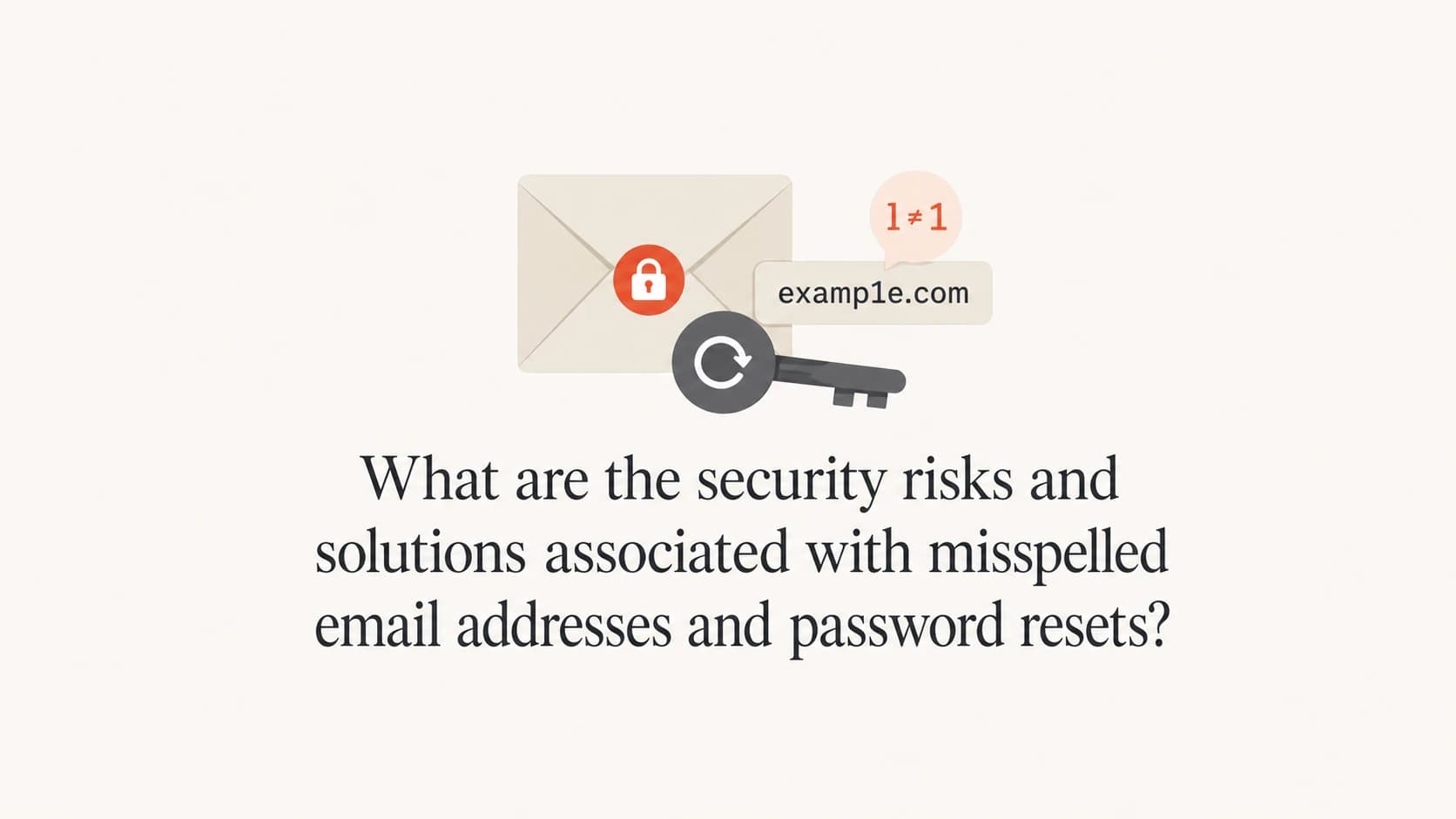 Misspelled email address and password reset risk thumbnail