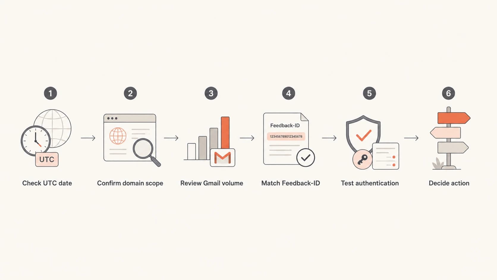 Flowchart for investigating a Postmaster Tools V1 and V2 spam rate mismatch.