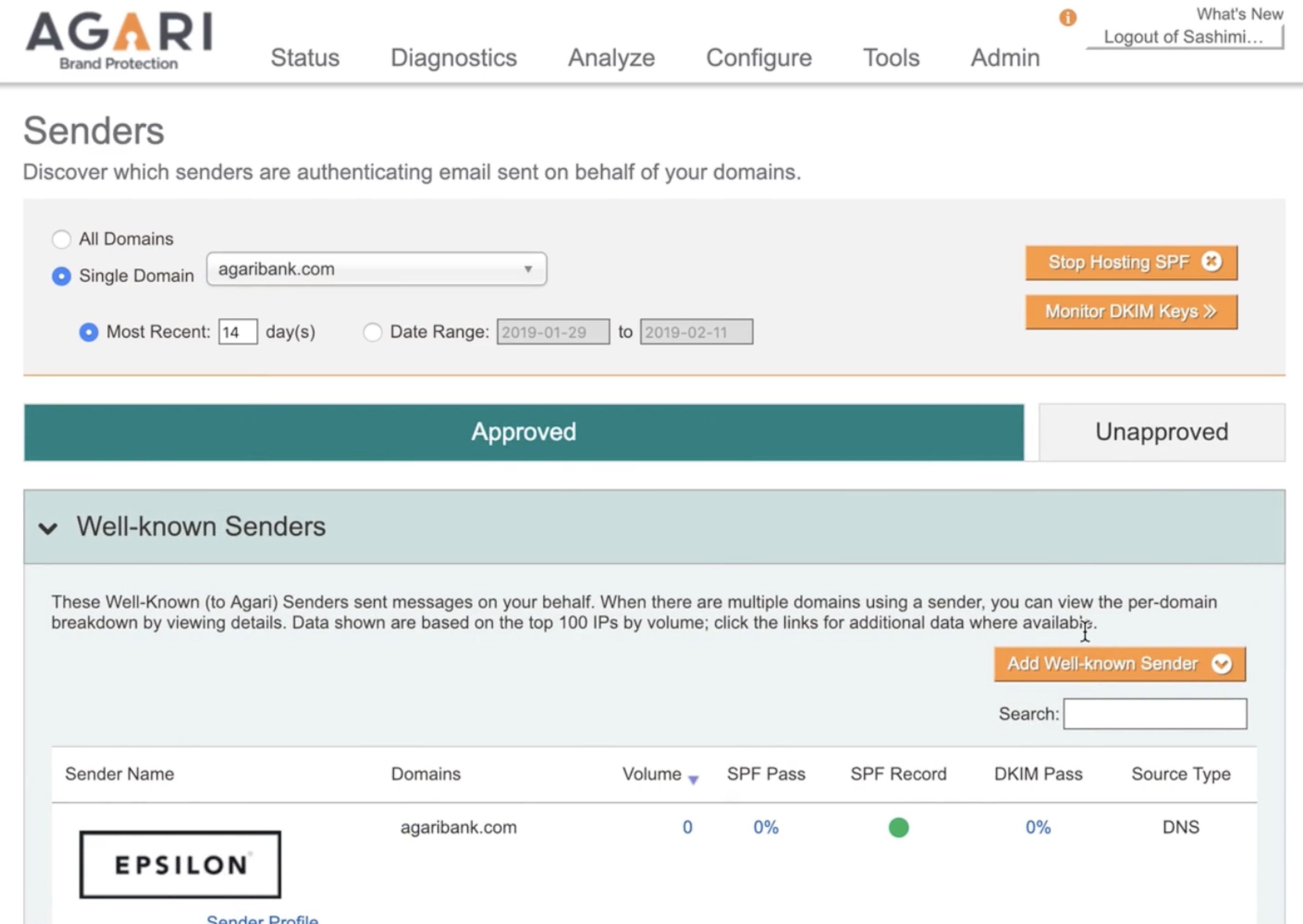 First comparison image