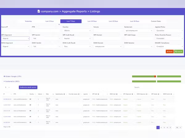 First comparison image