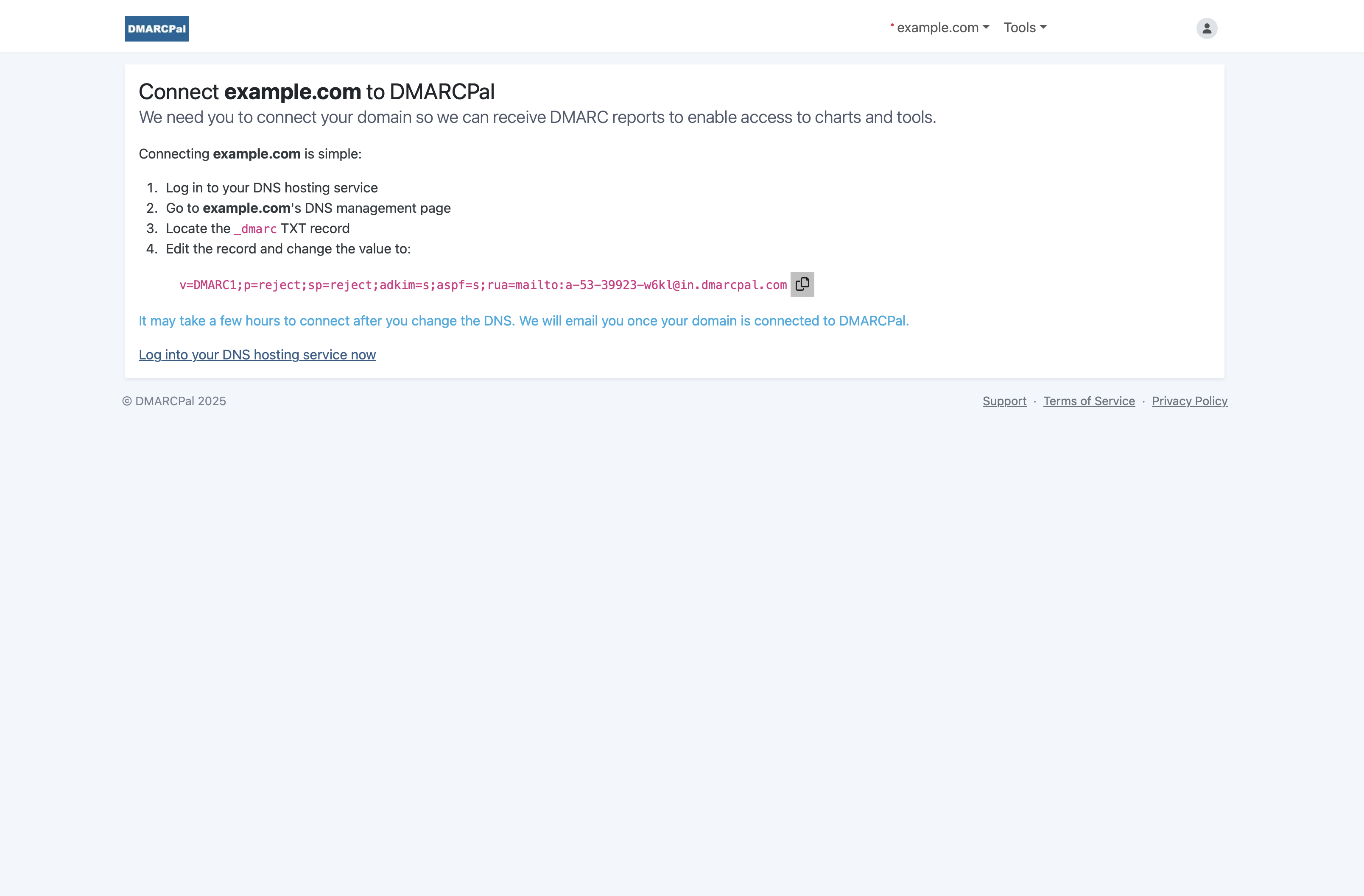 First comparison image