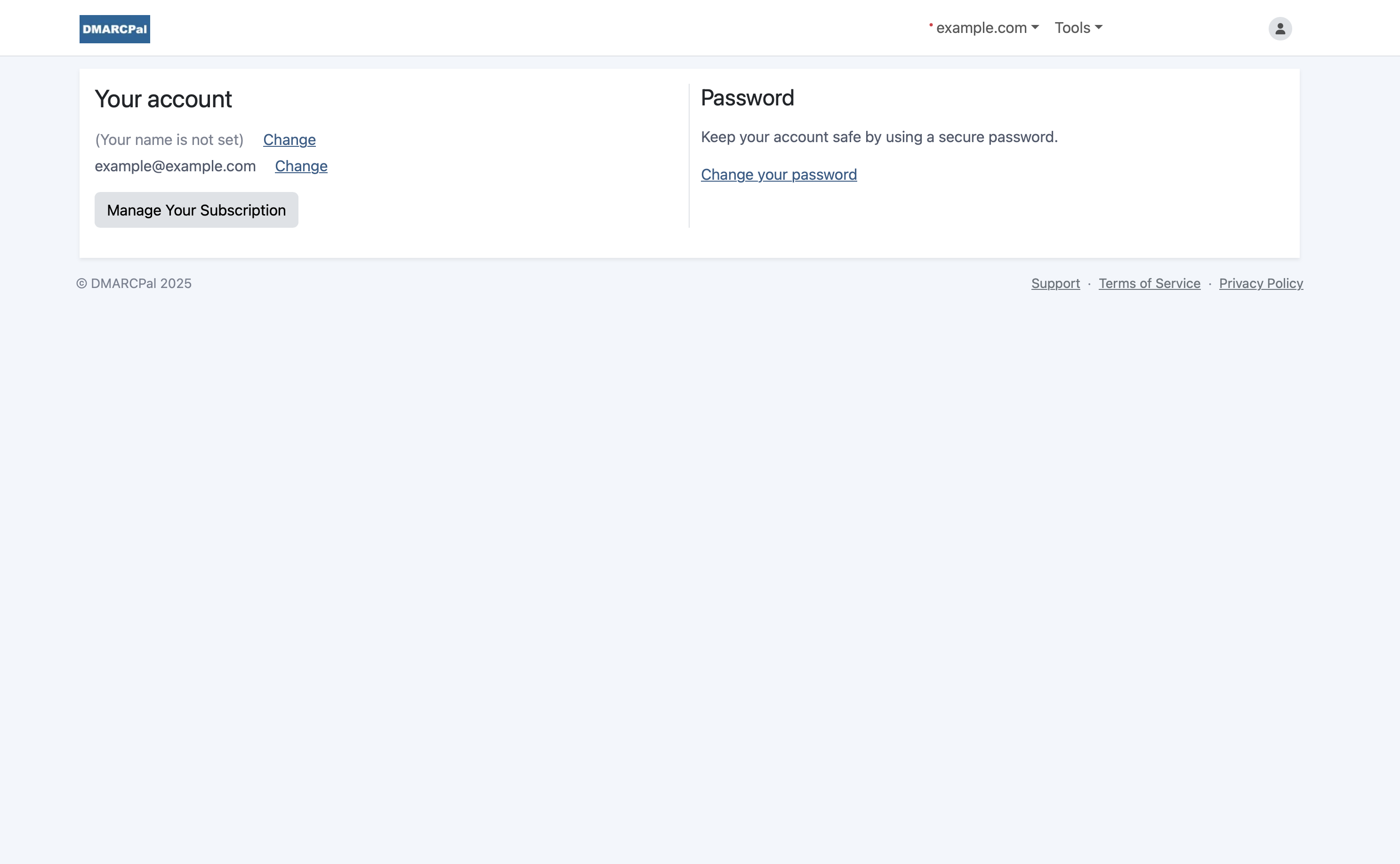 First comparison image