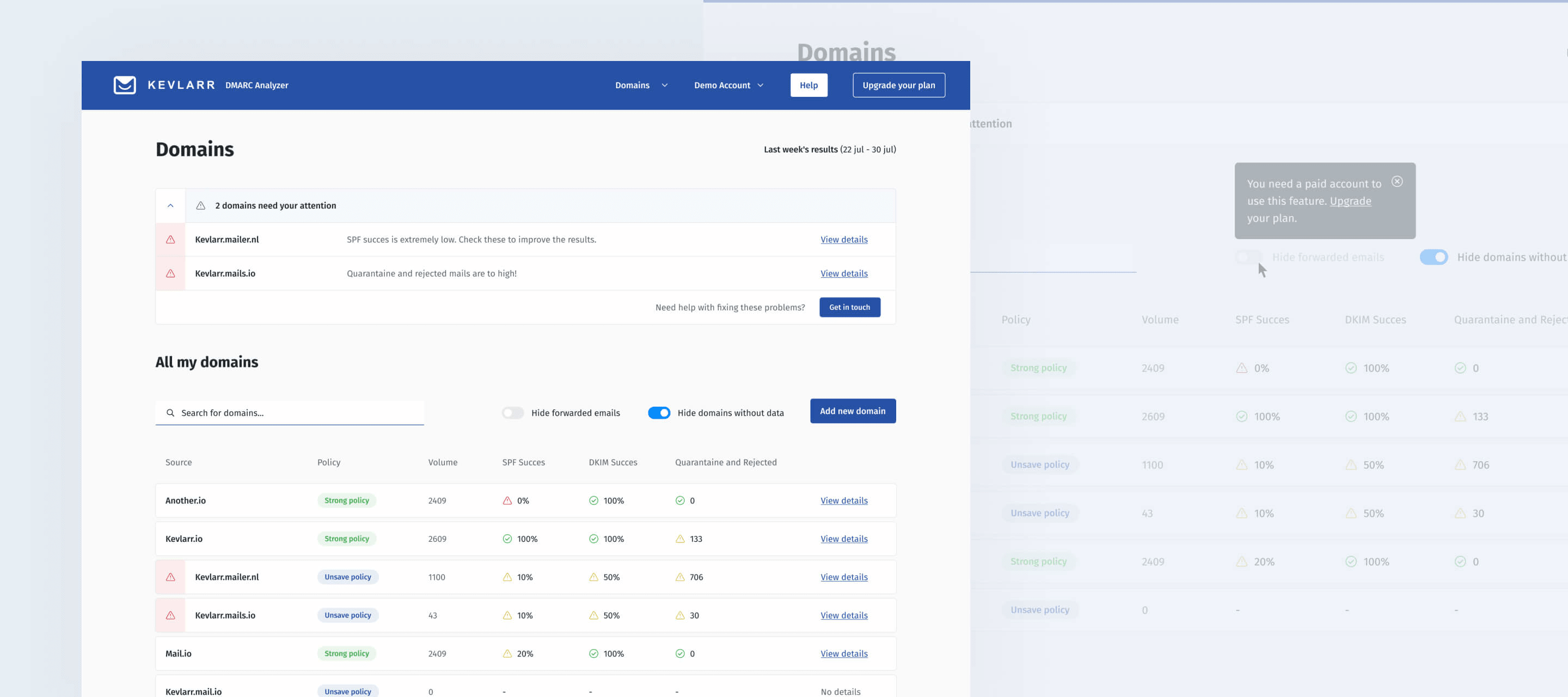 First comparison image