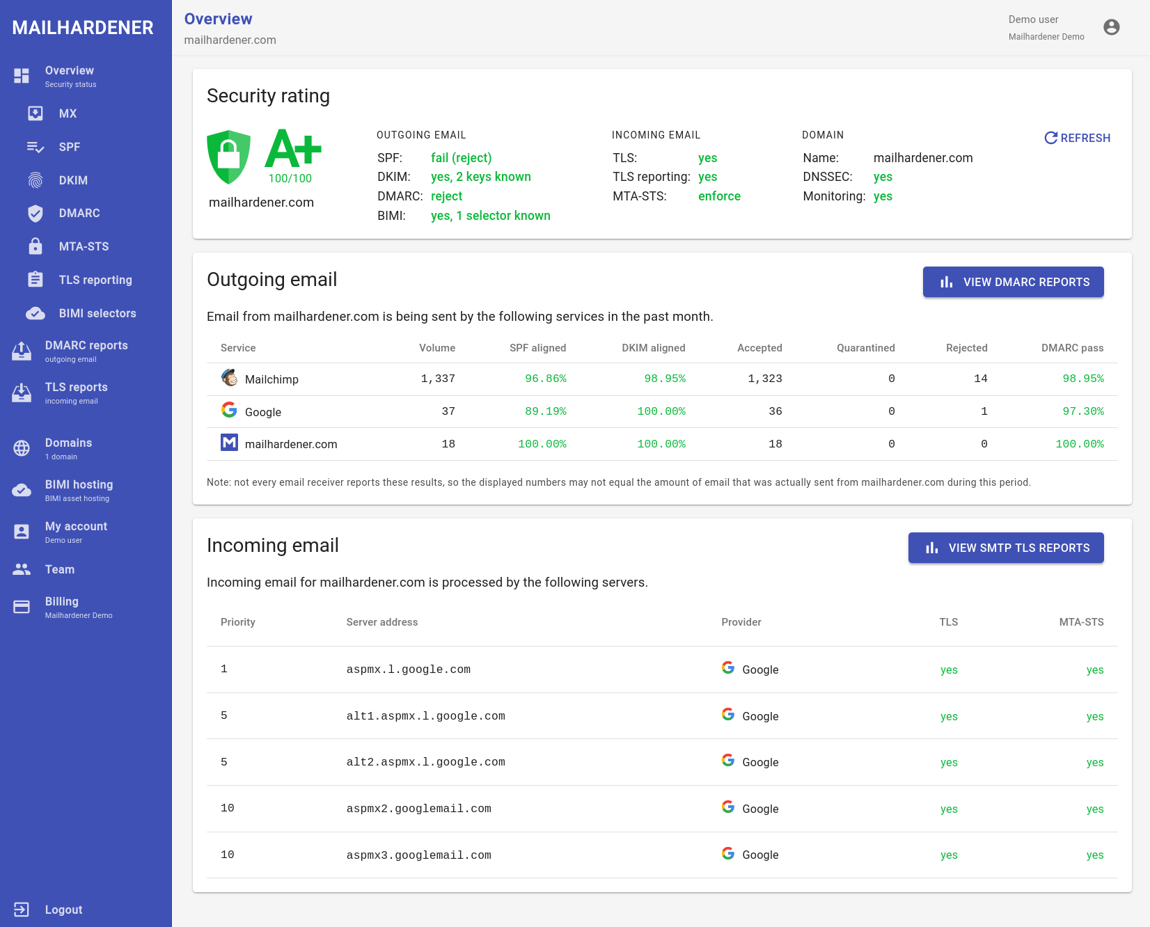First comparison image