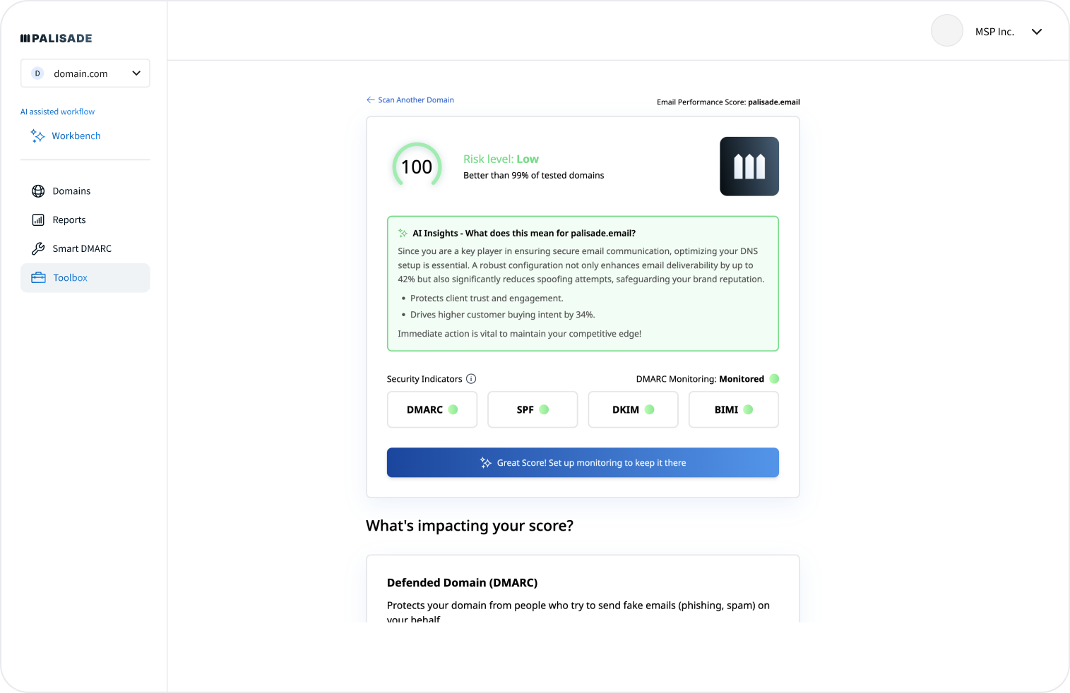 First comparison image